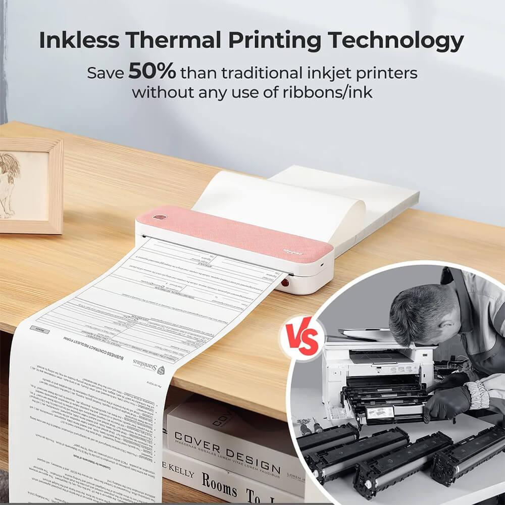 Imprimantes A4 Imprimante Papier Portable Impression Thermique