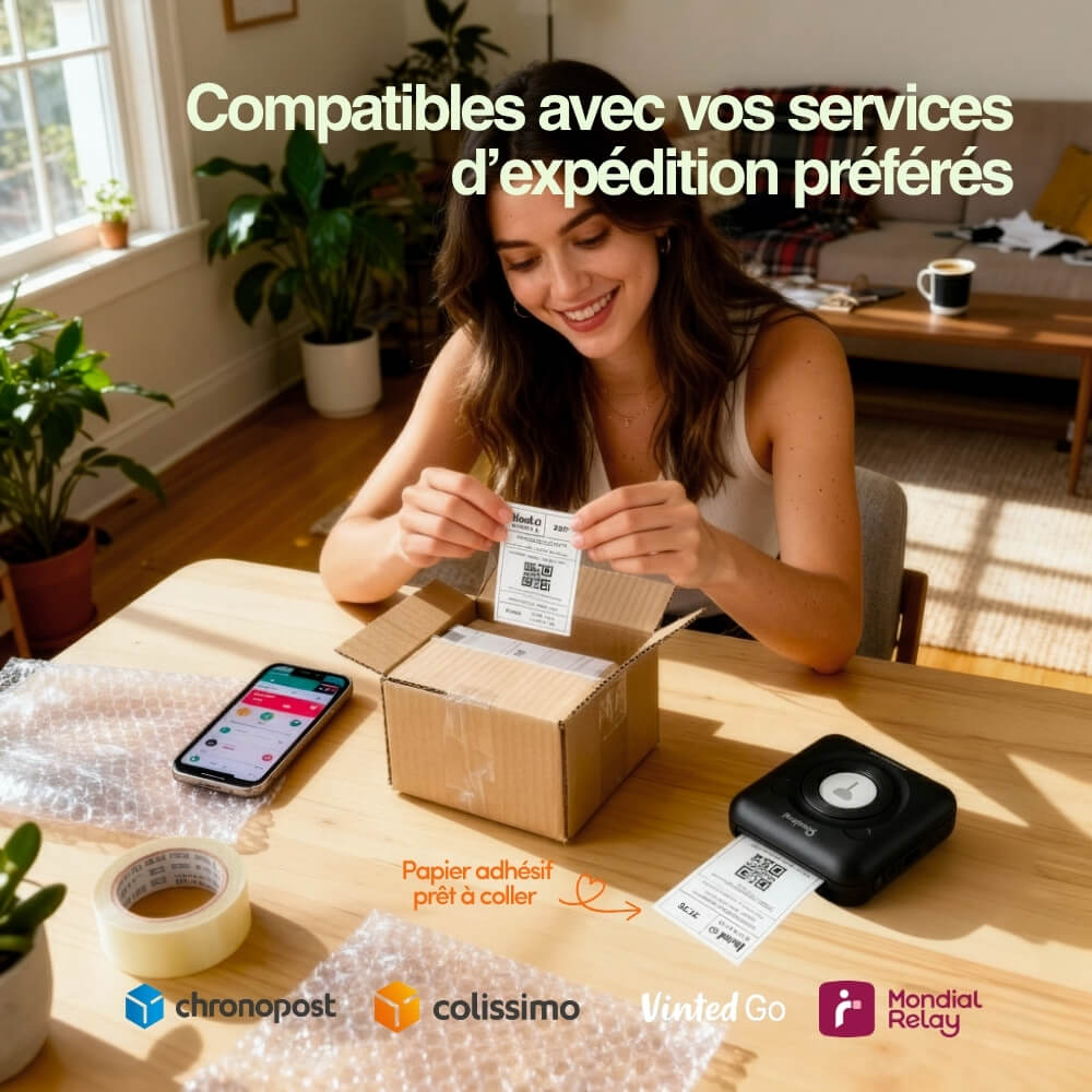 TEDDYPRINT Imprimante Portable