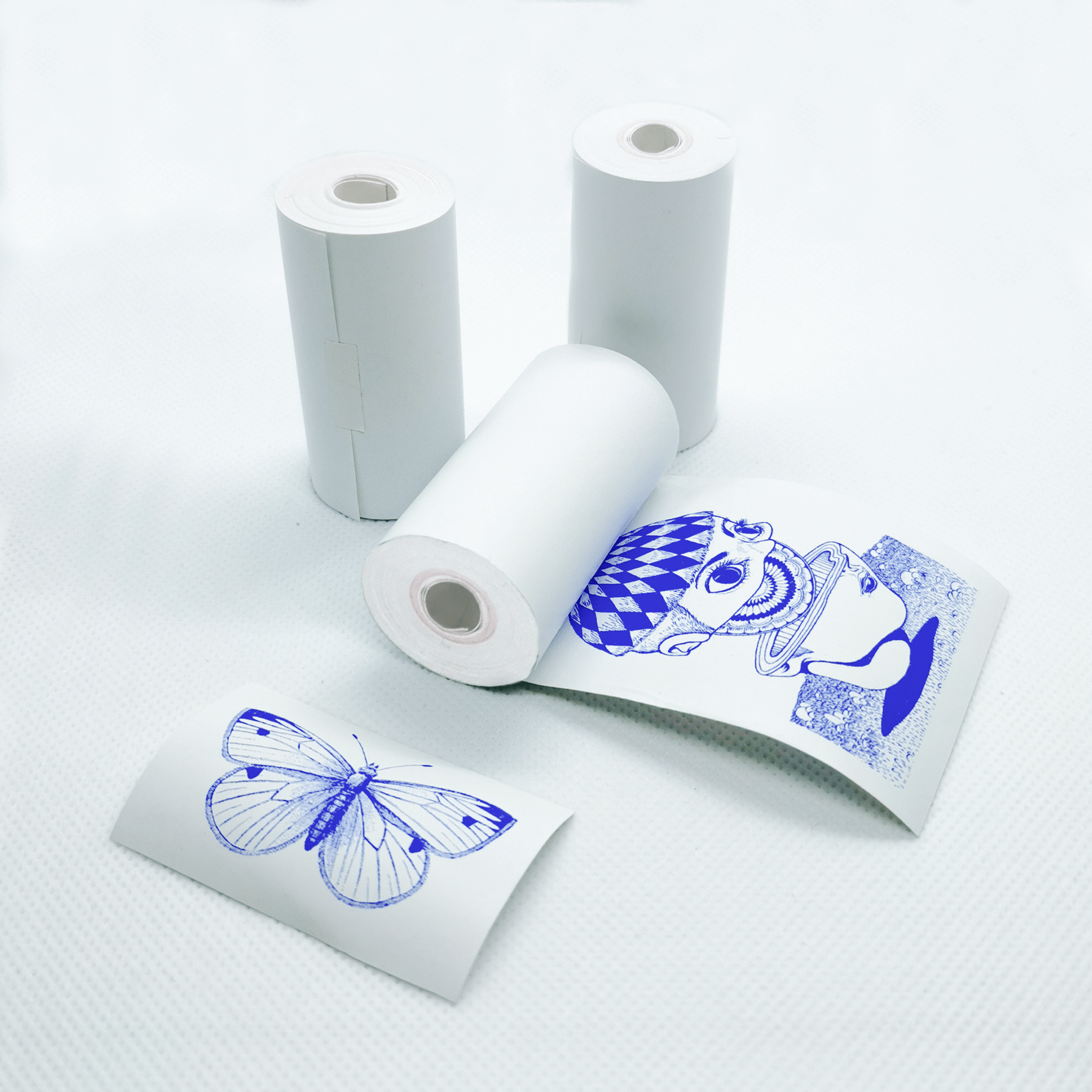 TEDDYPRINT® Blue Printing Paper 3 Rolls