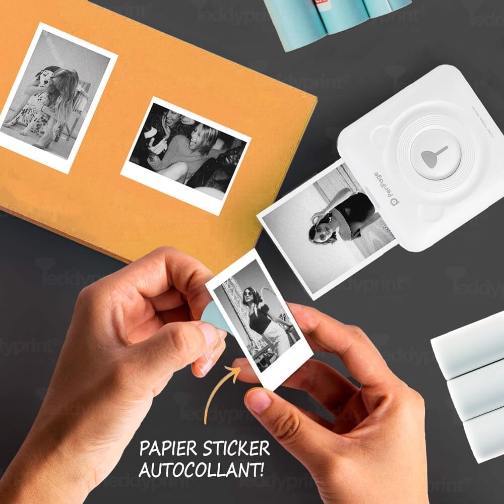 TEDDYPRINT® Inkless Bluetooth Portable Photo Printer - teddyprintpocket