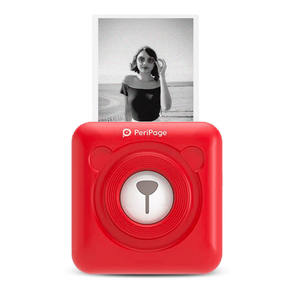 Imprimante De Poche Sans Fil, Imprimante Sans Encre Durable 200 Dpi Mini  Portable Pratique Pour Mémo D'étiquette Pour Photo Vert 